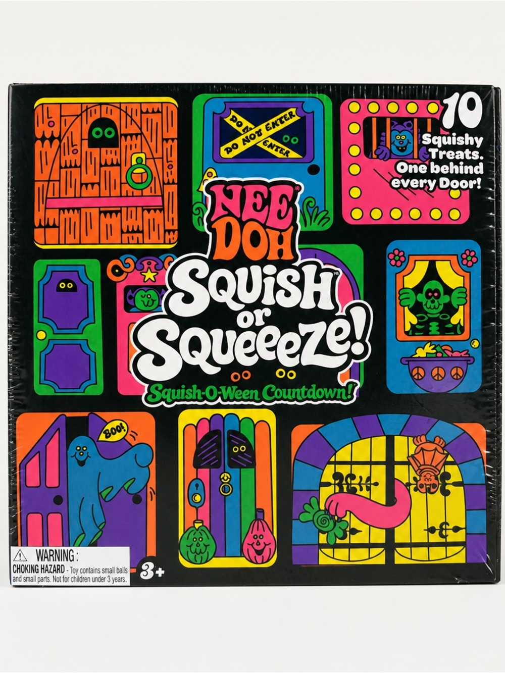 Target exclusive Squish or Squeeeze! Squish-O-Ween Countdown - Needoh